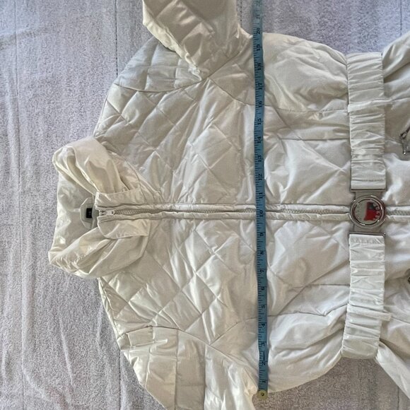 White Guess coat with or without belt - size L - Picture 15 of 15